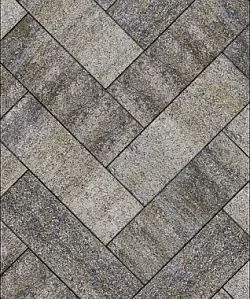 Тротуарная плитка ПРЯМОУГОЛЬНИК 600х200 Искусственный камень Габбро Б.6.П.8 Выбор 80 мм