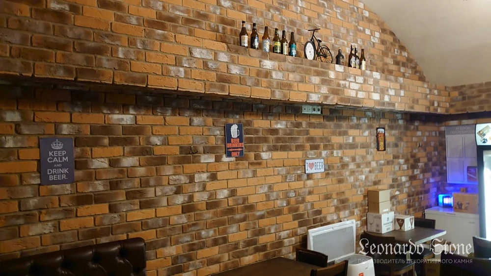 Декоративный кирпич Орли 485 Леонардо Стоун