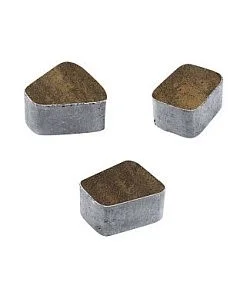 Тротуарная плитка КЛАССИКО Листопад гладкий Мокко Б.2.КО.6 Выбор 60 мм