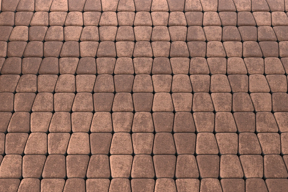 Тротуарная плитка Классико Мокко Stellard 60 мм