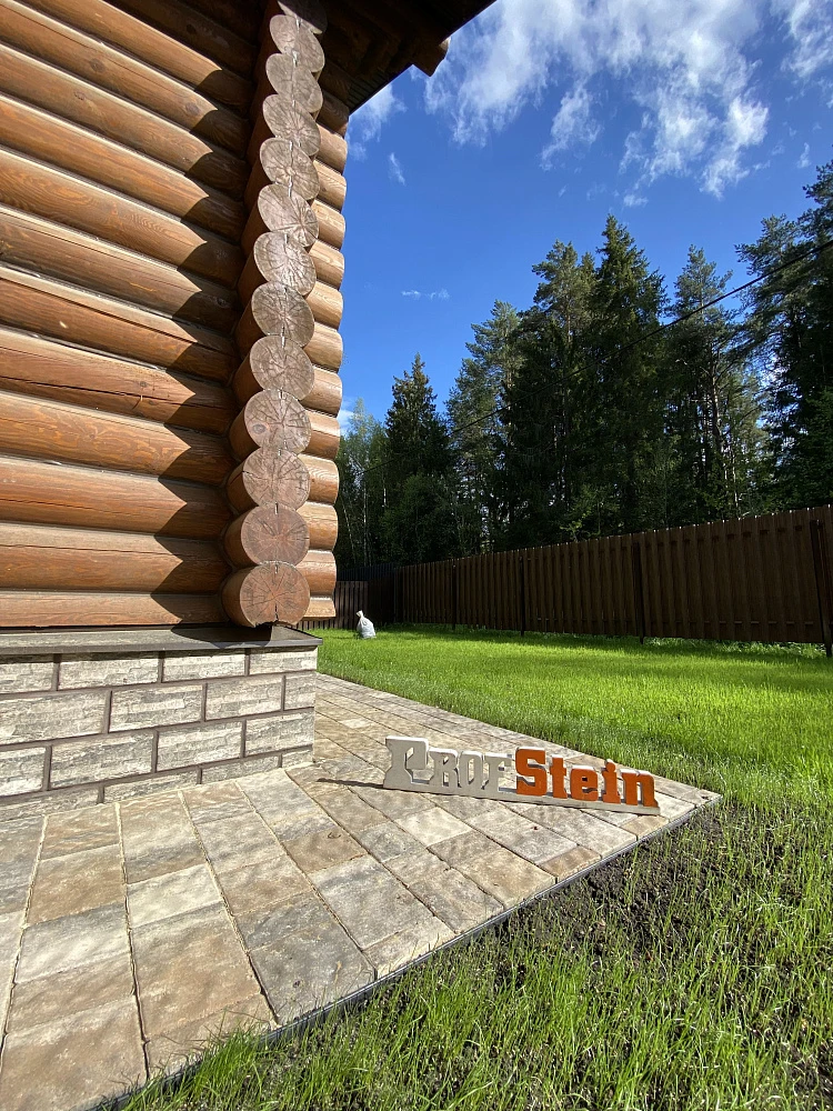 Укладка объемной рельефной брусчатки от Нобетек