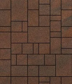 Тротуарная плитка МЮНХЕН Листопад гладкий Клинкер Б.2.Фсм.6 Выбор 60 мм