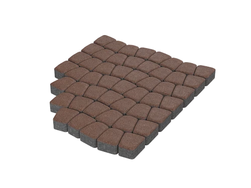 Тротуарная плитка Классико Мокко Stellard 60 мм