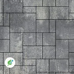 Тротуарная плитка Инсбрук Альпен Актау Гладкая SteinRus 60 мм