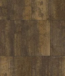 Тротуарная плитка КВАДРАТ 500х500 Листопад гладкий Мокко Б.5.К.6 Выбор 60 мм