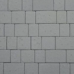 Тротуарная плитка Инсбрук Инн Серый Гладкая SteinRus 60 мм