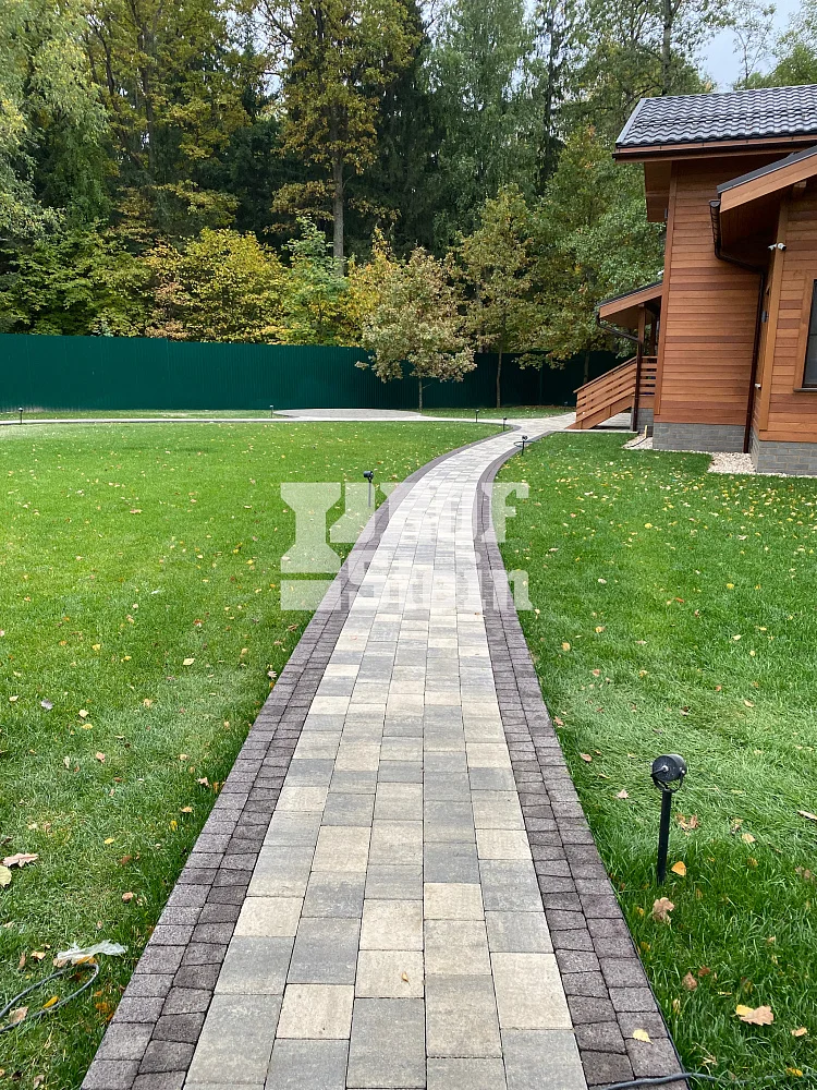 Укладка брусчатки Steingot по дизайн проекту мощения