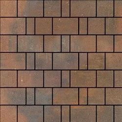 Плитка тротуарная Bergamo Штайнрус Гладкая SteinRus 40 мм