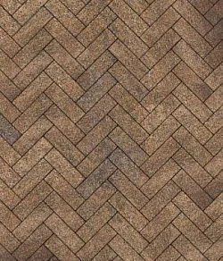 Тротуарная плитка ПАРКЕТ Листопад гранит Клен Б.4.П.6 Выбор 60 мм