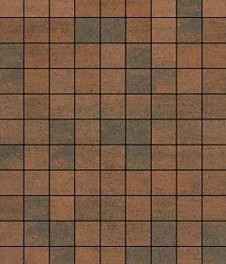 Тротуарная плитка КВАДРАТ Листопад гладкий Мустанг А.3.К.4 Выбор 40 мм