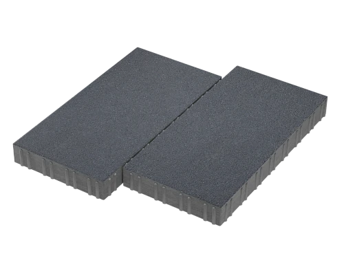 Тротуарная плитка Мега Серый Stellard 80 мм