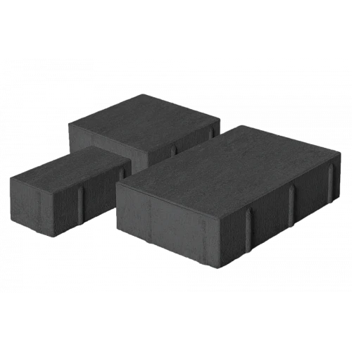 Тротуарная плитка Новый город 1НГ6Ф Серая Нобетек 60 мм