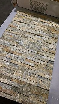 3D панель из натурального камня Кварцит Мультиколор Классик Pharaon