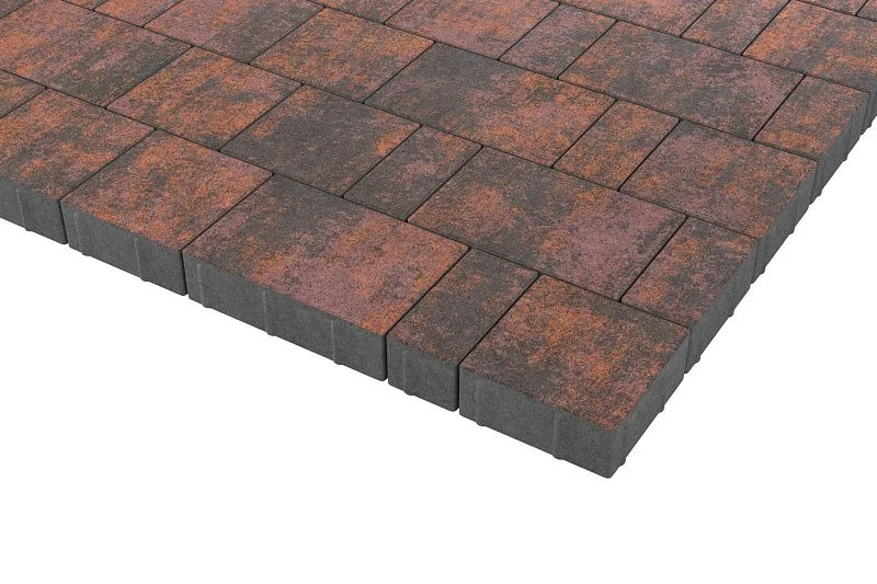 Тротуарная плитка Новый город Браун Stellard 40 мм