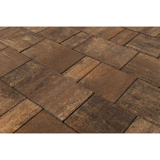Тротуарная плитка Старый город Ландхаус, Каштан BRAER 60 мм