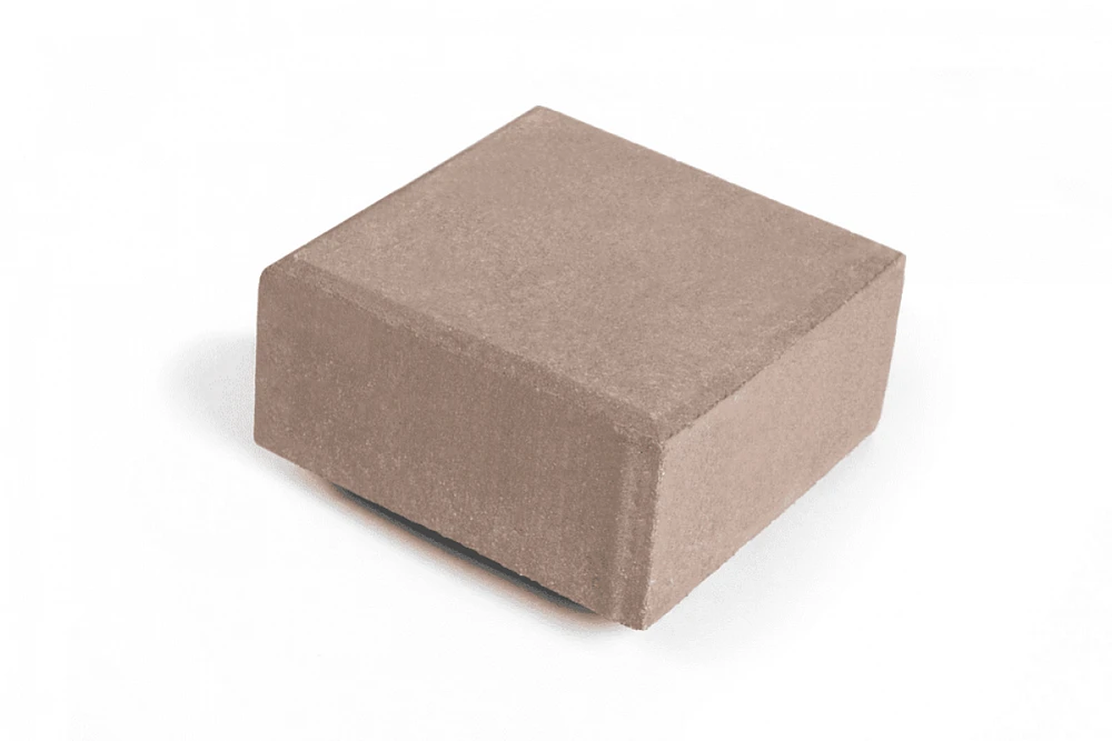 Тротуарная плитка Квадрат Нобетек 3К8Ф 140X140 Бежевая 80 мм