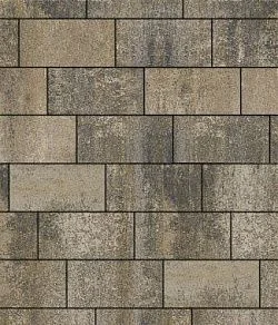 Тротуарная плитка ПРЯМОУГОЛЬНИК 300х150 Искусственный камень Базальт Б.10.П.8 Выбор 80 мм