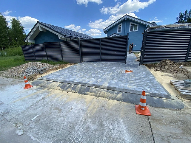 Укладка брусчатки Cтарый город Венусбергер от завода Braer