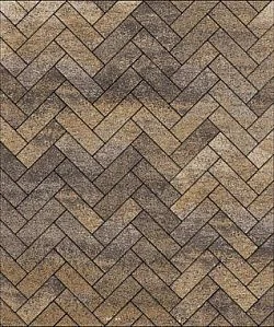 Тротуарная плитка ПАРКЕТ Искусственный камень Доломит Б.4.П.6 Выбор 60 мм