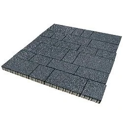 Тротуарная плитка Инсбрук Тироль Неро BackWash SteinRus 60 мм