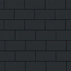 Тротуарная плитка Грас Черный Гладкая SteinRus 80 мм