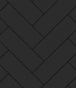 Тротуарная плитка ПРЯМОУГОЛЬНИК 600х200 Стандарт Черный Б.6.П.8 Выбор 80 мм