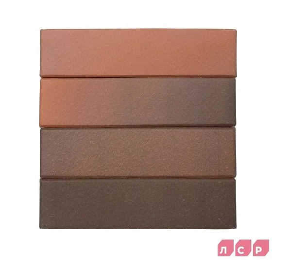 Кирпич лицевой красный флэш 1 NF гладкий ЛСР