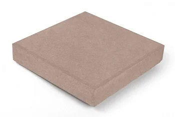 Тротуарная плитка Квадрат Нобетек 2К5Ф 300X300 Бежевая 50 мм