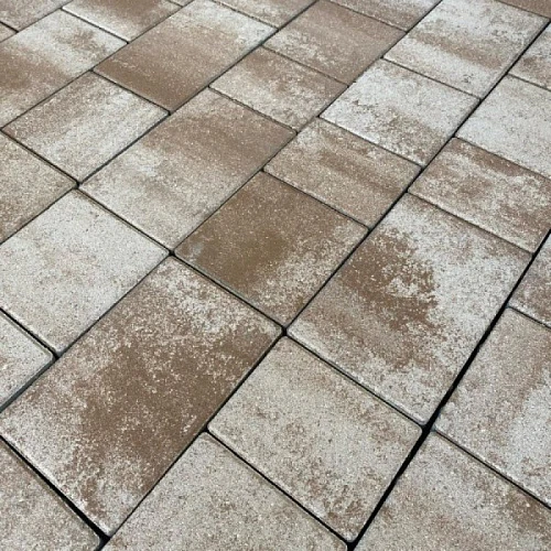 Брусчатка КОЛОР МИКС №23 НОВЫЙ ГОРОД Нобетек 1НГ6Ф 60 мм