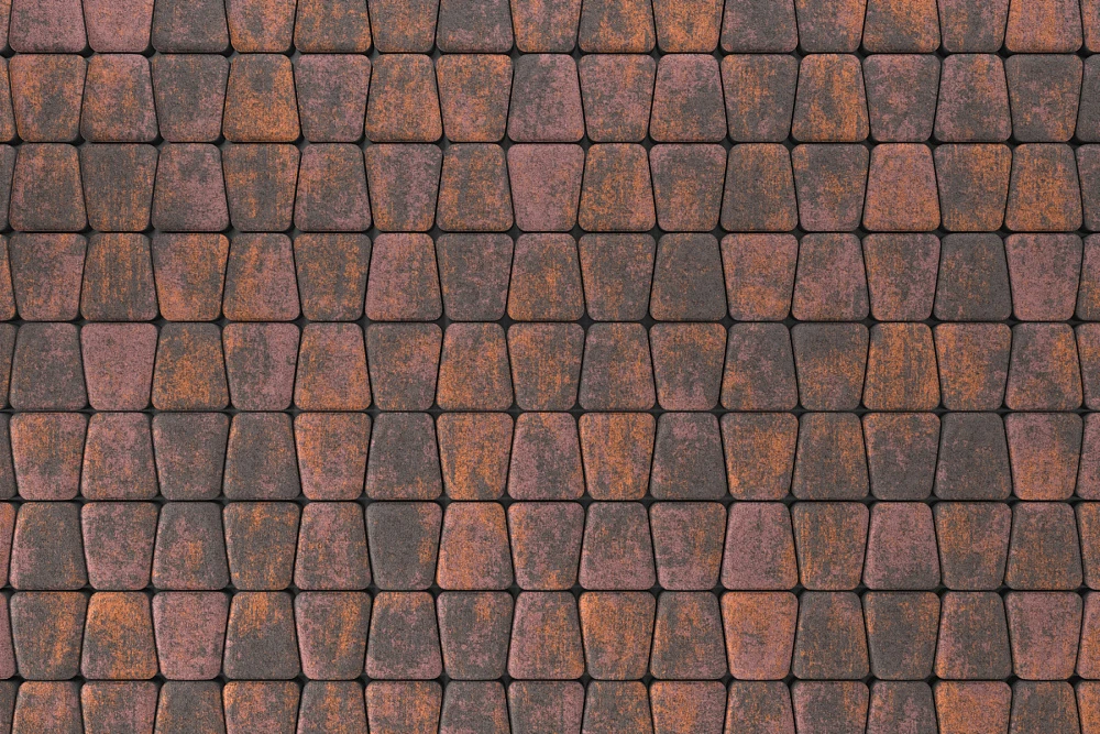 Тротуарная плитка Классико Браун Stellard 60 мм