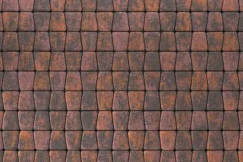 Тротуарная плитка Классико Браун Stellard 60 мм