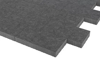 Тротуарная плитка Патио Черный агат Stellard 80 мм