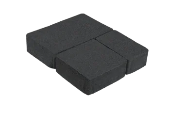 Тротуарная плитка Старый Город 1СГ5Ф Нобетек Черная 50 мм