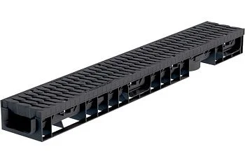 Лоток Aquastok ЛВП Master DN100 H70 B125 1000x148x70 с пластиковой решеткой (комплект) (110701) 5490