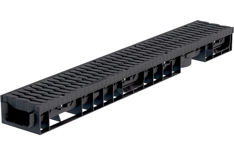 Лоток Aquastok ЛВП Master DN100 H70 B125 1000x148x70 с пластиковой решеткой (комплект) (110701) 5490