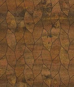 Тротуарная плитка СКОШЕННЫЙ ШЕСТИУГОЛЬНИК Листопад гладкий Саванна Б.1.ШГ.6 Выбор 60 мм