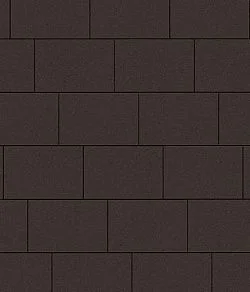 Тротуарная плитка ПРЯМОУГОЛЬНИК 750х500 Стандарт Коричневый Б.14.П.8 Выбор 80 мм