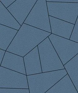 Тротуарная плитка ОРИГАМИ Стандарт Синий Б.4.Фсм.8 Выбор 80 мм