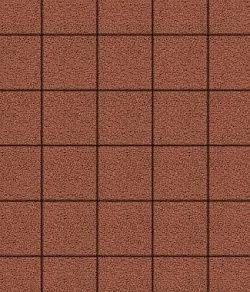 Тротуарная плитка КВАДРАТ 200х200 Гранит Красный Б.2.К.6 Выбор 60 мм