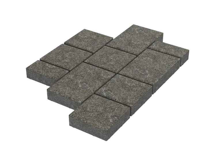 Тротуарная плитка Мозаика Китайский гранит Stellard 60 мм