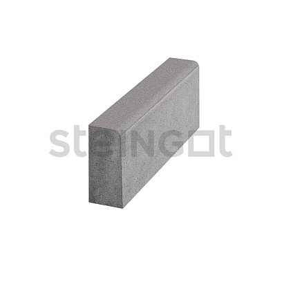 Бордюр Садовый 500*200*80 Серый, Steingot
