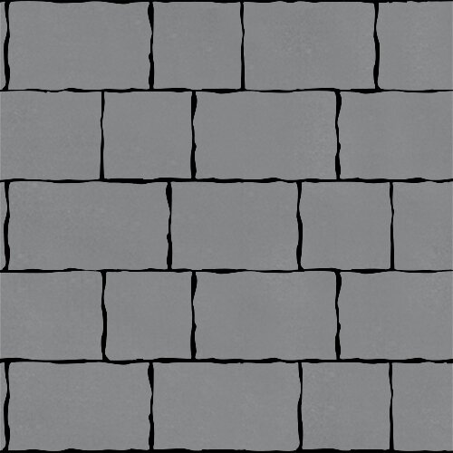 Тротуарная плитка Palermo Умбра Гладкая SteinRus 80 мм