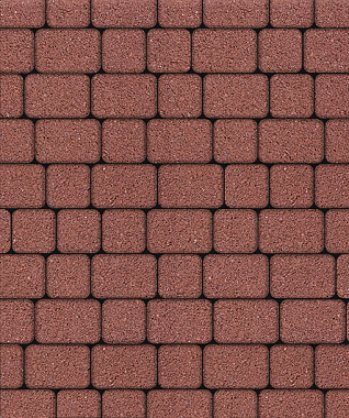 Тротуарная плитка КЛАССИКО - Стандарт Черный, комплект из 2 видов плит