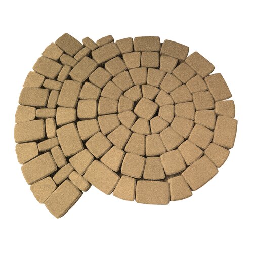 Тротуарная плитка Классико, Песочный Native SteinRus