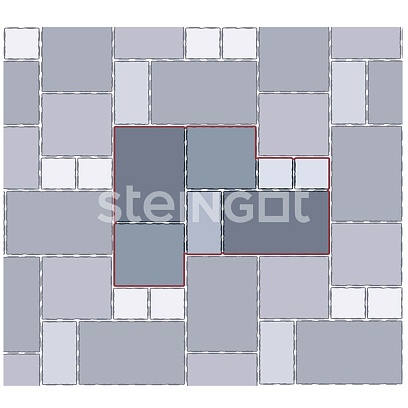 Тротуарная плитка Грандо Steingot