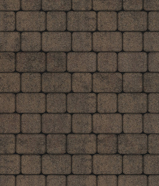 Тротуарная плитка КЛАССИКО - Листопад гранит Хаски, комплект из 2 видов плит