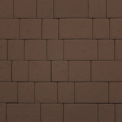 Тротуарная плитка Инсбрук Инн Черный Гладкая SteinRus 60 мм