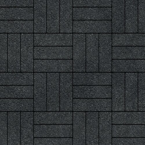Тротуарная плитка Паркет, Монохром Бассировка SteinRus