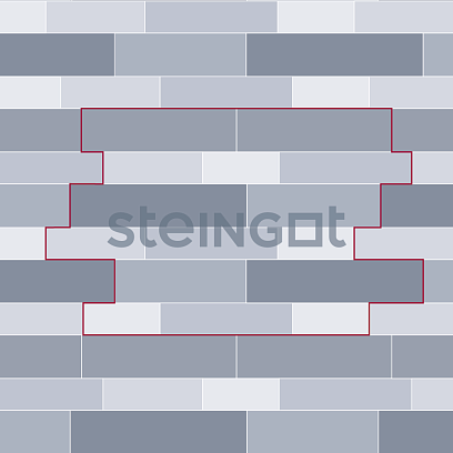 Тротуарная плитка Домино Steingot