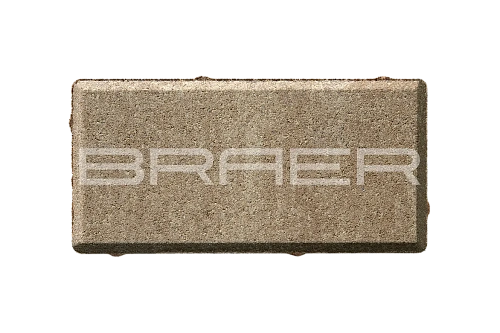 Брусчатка Прямоугольник, Каштан BRAER 60 мм